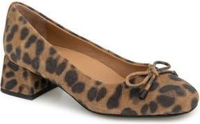 Gentle Souls Lancine Pump in Leopard Suede at Nordstrom Rack, Size 9.5