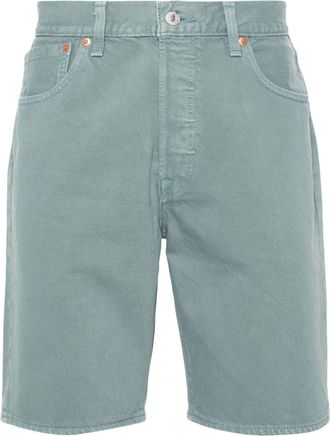 Levi's 501 Original straight-cut shorts - men - Cotton - 29/32 - Blue