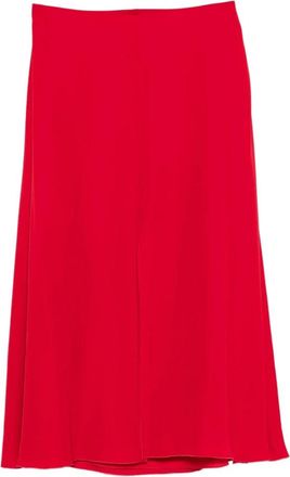 Valentino Garavani Rokken, Dames, Rood, S, Uitlopende Midi Rok