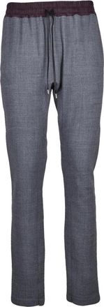 Vivienne Westwood Broeken, Heren, Grijs, S, Wol, Harembroeken