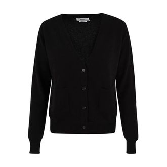 Notshy Truien & Vesten, Dames, Zwart, L, Wol, Ava Cardigan