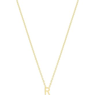 Set & Stones Cheyenne Initial Necklace in R at Nordstrom