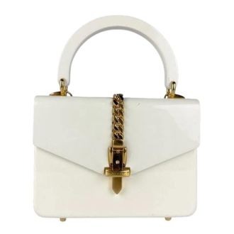 Gucci Pre-owned Handbags, female, Beige, Size: ONE SIZE Pre-owned Shoulder Bag