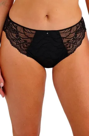 Fantasie Cesile Brazilian Panties in Black at Nordstrom, Size X-Small