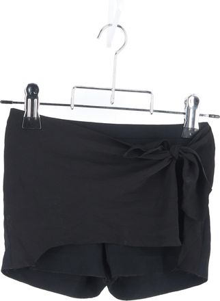 Moschino Wrap Skort in Black Viscose