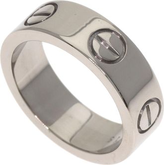 Cartier White Gold (18K) Band Ring (Pre-Owned)
