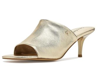 Calvin Klein Chaney Womens Sandals Gold Leather : 8.5 M