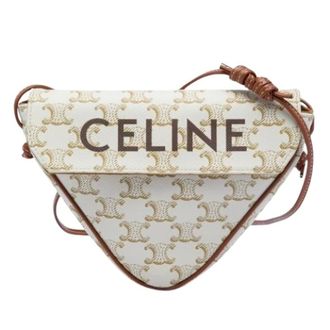 Celine Borsa a tracolla Pre-owned in tela - - Pre-owned - Donna - Beige - ONE SIZE