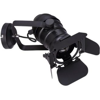 ETC Shop Vintage lampada da parete lampada frontale faretto nero mobile in un set che include lampadine a led