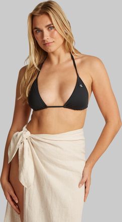 Calvin Klein Swimwear Triangel-Bikini-Top TRIANGLE-RP, Damen, Gr. XL (42/44), N-Gr, schwarz, Polyamid, CALVIN KLEIN SWIMWEAR, unifarben, Bikini-Oberteile Triangel-Bikini-To