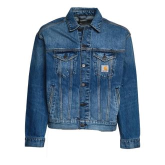 Carhartt Work in Progress Carhartt Wip, Denim Jackets, male, Blue, Size: S Denim Jacket