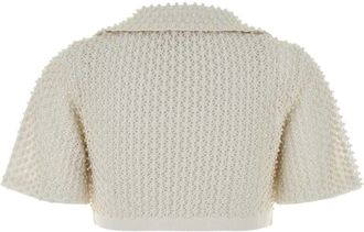 Giuseppe Di Morabito Womens Corto Polo Shirt White Cotton