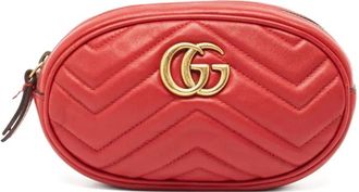 Gucci Marsupio GG Marmont matelass&eacute; 2024 - Rosso