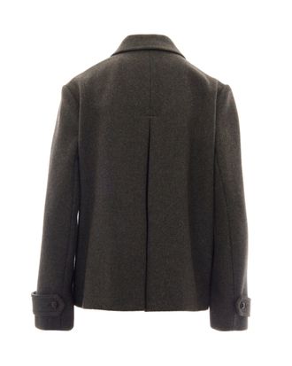 Max Mara Virgin Wool Jacket - Gray
