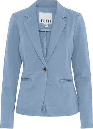 Ichi Kate Denim Blazer - - Jackets - Donna - Blu - XS