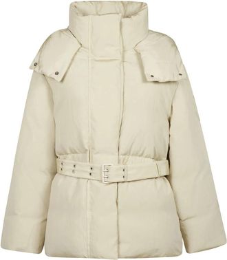 Acne Studios Stijlvolle bovenkleding voor alle seizoenen - Dames - Winterjassen - Grijs - M - Nylon - Jassen