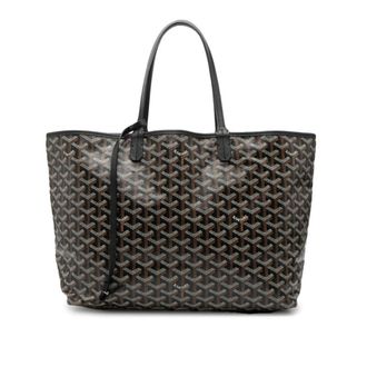 Goyard Black Brown Pvc Leather Tote Bag (Pre-Owned)