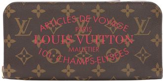 Louis Vuitton Brown Limited Edition Monogram Canvas Ikat Insolite Wallet (Authentic Pre-Loved)