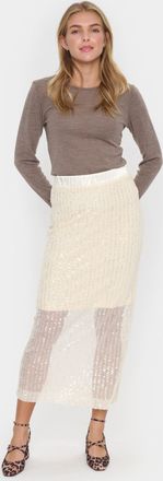 Saint Tropez Rok Fitted Rainy Day white