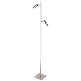 Steinhauer Steinhauer - L&aacute;mpara De Pie - Volari - Acero - Metal - L&aacute;mpara De