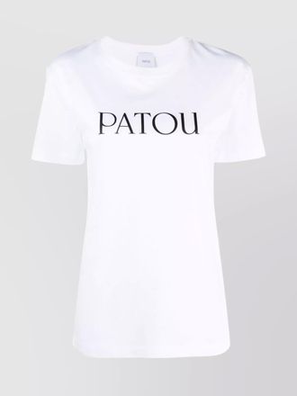 Patou logo print cotton t-shirt