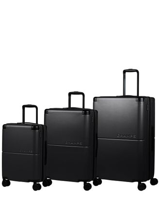 Champs Luggage Earth 3pc Expandable Luggage Set