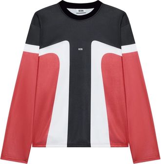 GCDS Racing Long Sleeve T-shirt - Heren - Longsleeves - Veelkleurig - M - Tops