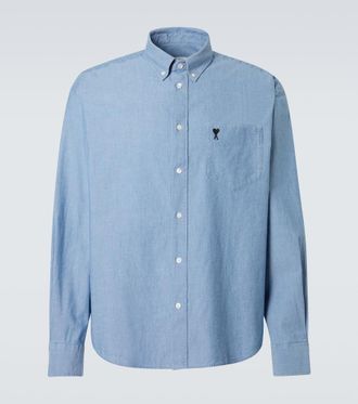 Ami Ami de Coeur cotton chambray shirt