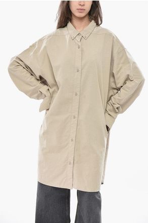 Fear of God ESSENTIALS Solid-Color Shirt with Button-Down Collar size Xxs