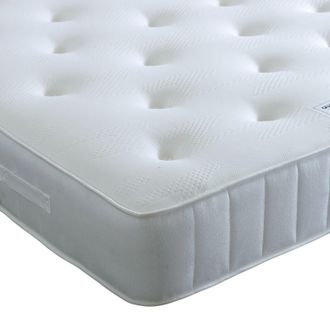Bedmaster Quartz Pocket Sprung Memory Foam Mattress in White | Size: Small Double