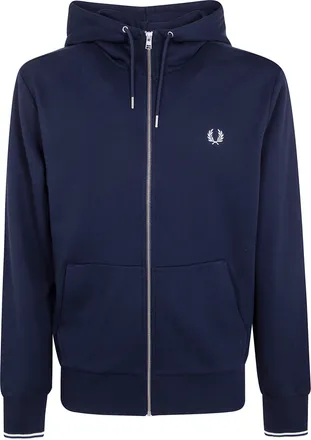 Fred Perry Fred Perry Hooded Zip Through Sweatshirt