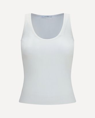 Max Mara Ribbed jersey Tank Top Female S