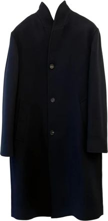 Loro Piana Cappotto con bottoni - Blu