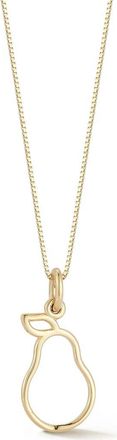 Ember Fine Jewelry 14K Gold Pear Pendant Necklace at Nordstrom Rack