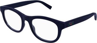 Gucci Glasses, male, Blue, 53 MM, Rectangular Optical Frame
