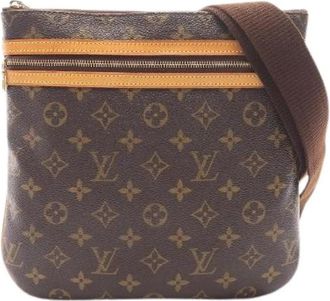 Louis Vuitton Pre-owned Pochette Bosphore Monogram Schoudertas - Dames - Vintage Schoudertas - Bruin - ONE Size - Leer - Vintage