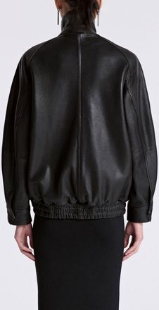 Nour Hammour Womens Jacket Ariste Lambskin Black