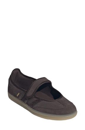 adidas Samba Jane Sneaker in Aurora Coffee/Coffee/Gold at Nordstrom, Size 11.5