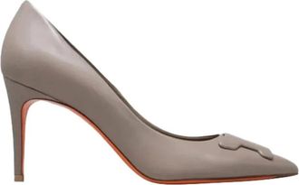 Santoni Pumps - Dames - Pumps - Beige - 41 EU - Leer - Schoenen
