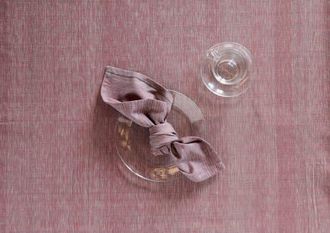 Sustainable Threads Timeless Ikat Tablecloth in Darjeeling- 108 X 70 at Nordstrom