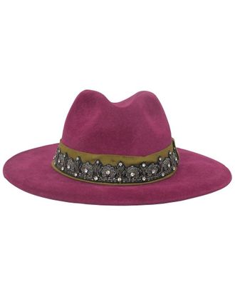 Etro Crystal-Embellished Fedora Hat (Authentic Pre-Loved)