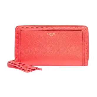 Lancel Wallets & Cardholders, female, Red, Size: ONE SIZE Long Zip Wallet Premier Flirt