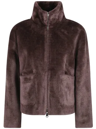 Betta Corradi Jacket High Neck Zipped Shao