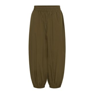 Soaked In Luxury Dames, Broeken, Groen, Maat: L