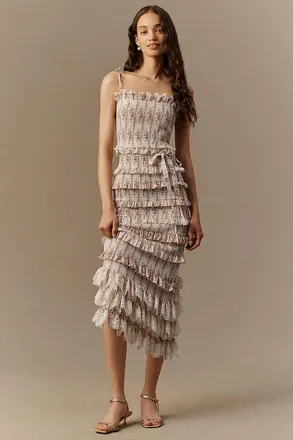 V. Chapman Lilian Linen Maxi Dress