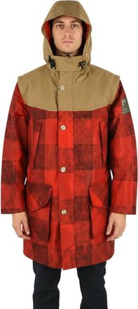 Woolrich Red Hooded Parka Jacket