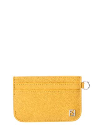 Fendi Fendi Ff Leather Card Case