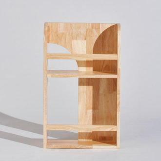 Maisons du monde Estanter&iacute;a de pared de madera de caucho