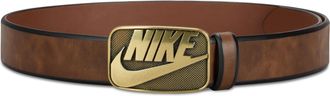 Nike Mens Bevel-Edge Belt in Brown | 18023-200