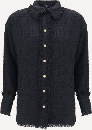 Balmain Camicia in tweed Woman 38